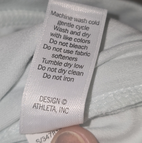 Women's Athleta Mint Mock Neck Zip Long Sleeve Running Top. Size Small.✨️ - Picture 9 of 11